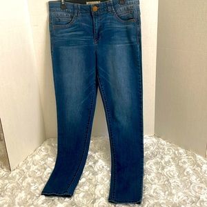 Democracy Ladies Skinny Jeans Size 12 Blue color.  Very comfortable jeans!!
